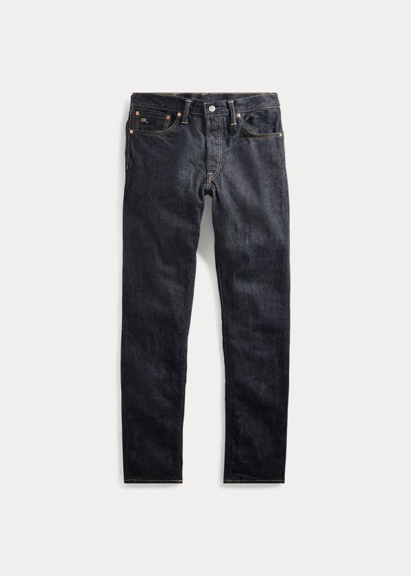 Ralph Lauren Slim Narrow Selvedge Jean Blankyt Blankyt Světle Modré | N6vaTRl0