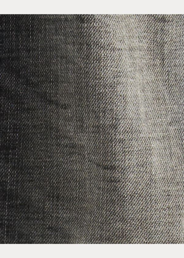 Ralph Lauren Slim Narrow Selvedge Jean Tmavě Šedé Blankyt Světle Modré | Z3ot5Xj0