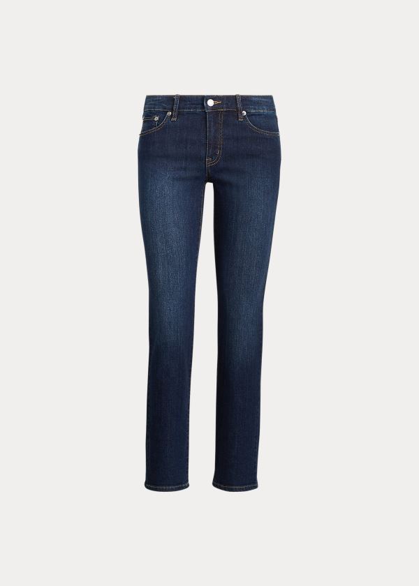 Ralph Lauren Slimming Modern Curvy Jean Tmavě Královská Modrá Blankyt Blankyt Světle Modré | CvLsfdSg