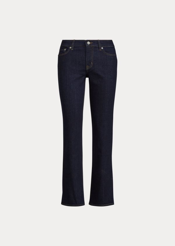 Ralph Lauren Slimming Modern Curvy Jean Černé Blankyt Světle Modré | JhW0cgee