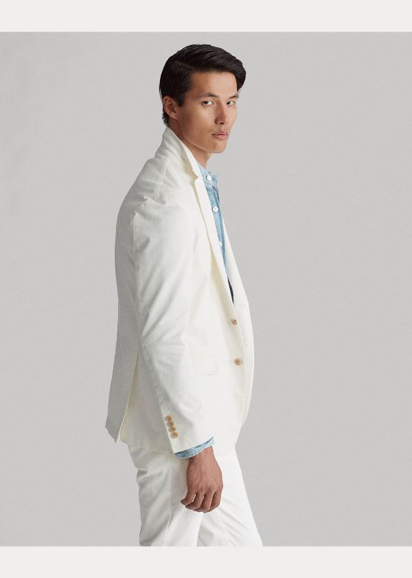 Ralph Lauren Soft Stretch Chino Suit Jacket Béžový | dQWxoXbI