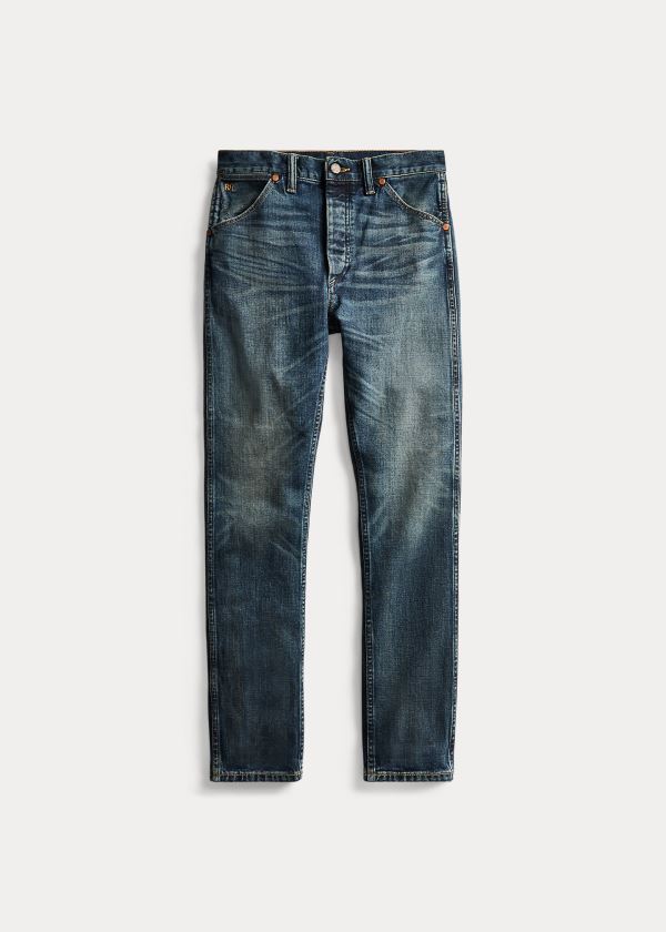 Ralph Lauren Somerset Straight Stretch Jean Blankyt Blankyt Světle Modré | 47ewqpFr