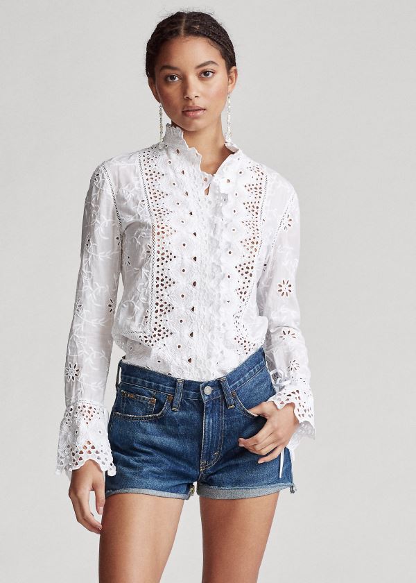 Ralph Lauren Sophia Denim Krátké Indigo | gyyN62Dq