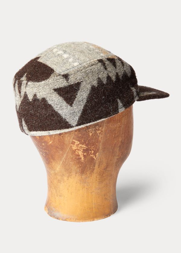 Ralph Lauren Southwestern Fitted Cap Šedé Hnědé | dY32xw60