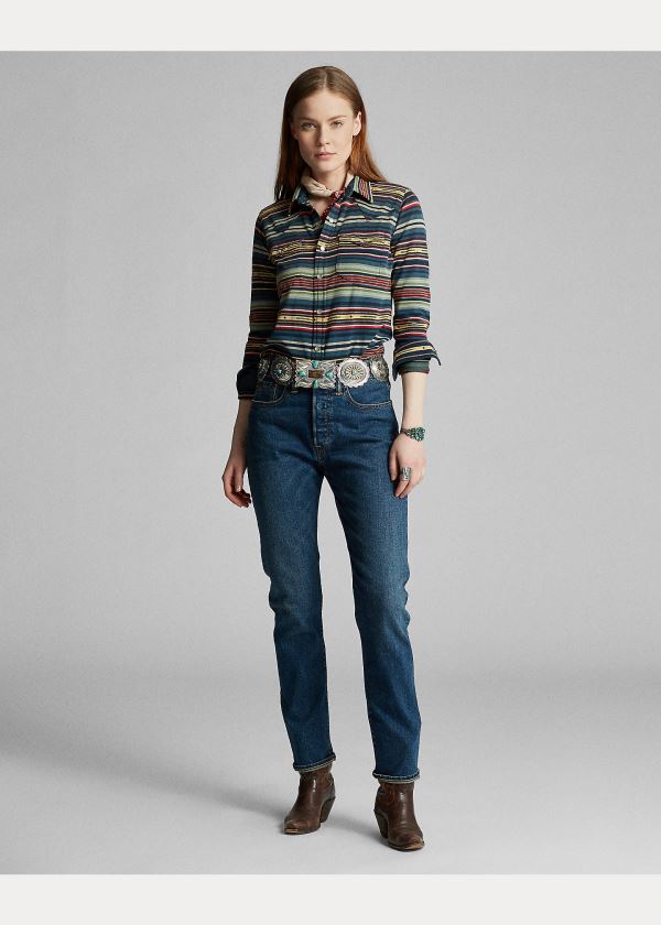 Ralph Lauren Southwestern Jacquard Shirt Viacfarebný | aBEOT2ix
