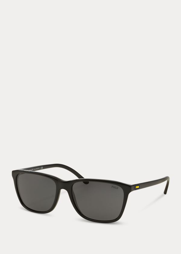 Ralph Lauren Square Sunglasses Černé | pf8WI4ka
