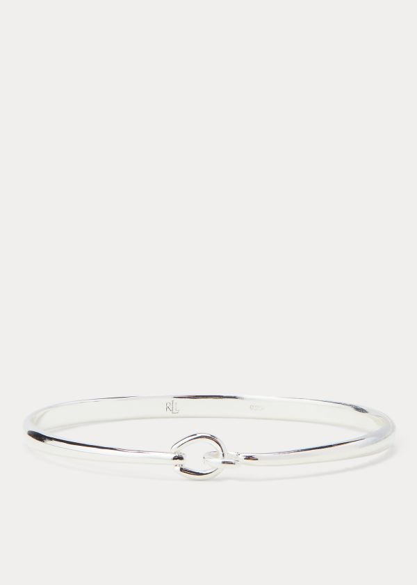 Ralph Lauren Sterling Silver Tension Bangle Stříbrné | yNHtzMe7