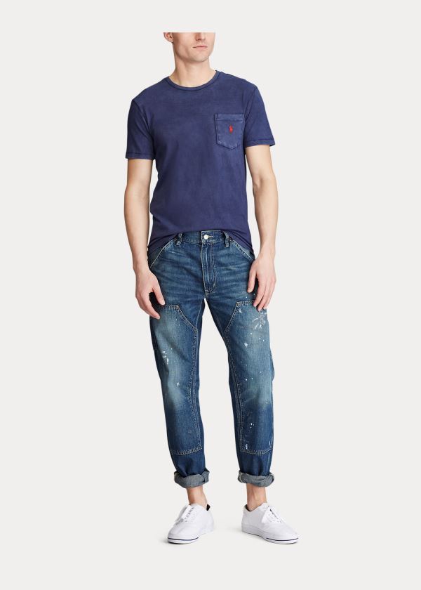 Ralph Lauren Straight Fit Carpenter Jean Blankyt | U8hMUucA