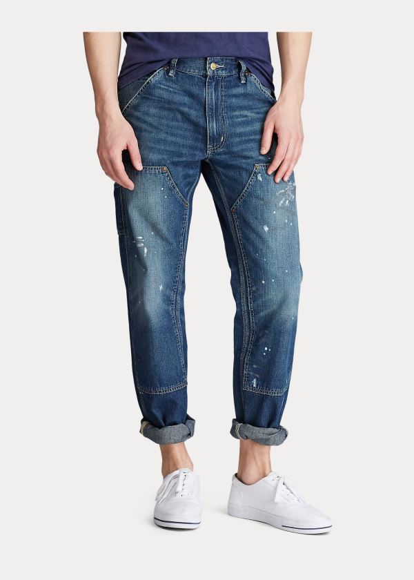 Ralph Lauren Straight Fit Carpenter Jean Blankyt | U8hMUucA