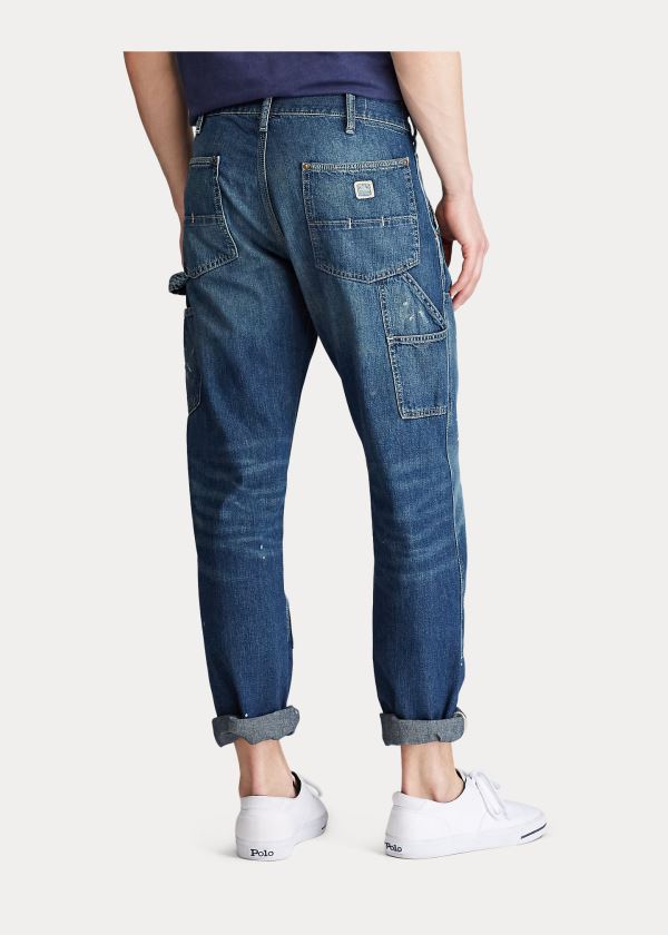 Ralph Lauren Straight Fit Carpenter Jean Blankyt | U8hMUucA