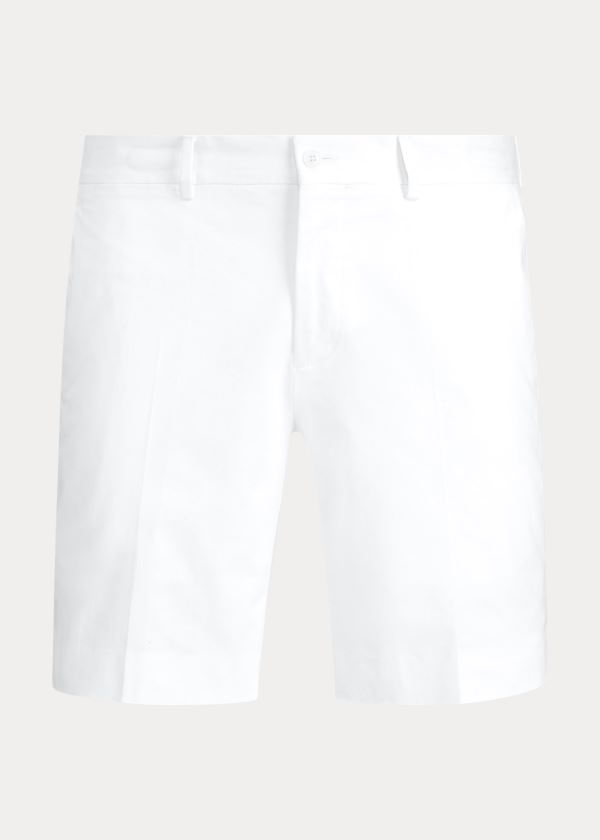 Ralph Lauren Straight Fit Chino Krátké Bílé | s5FtgLJp