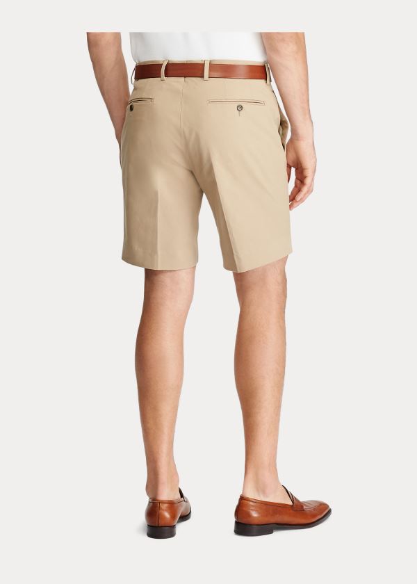 Ralph Lauren Straight Fit Chino Krátké Hnědožlutý | jXZXAni1