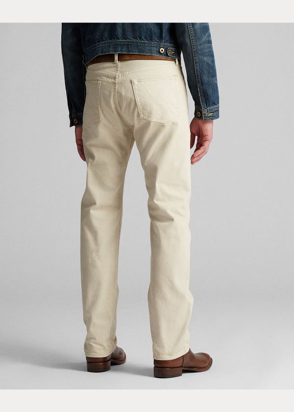 Ralph Lauren Straight Fit Jean Krém | gCm3NCJT