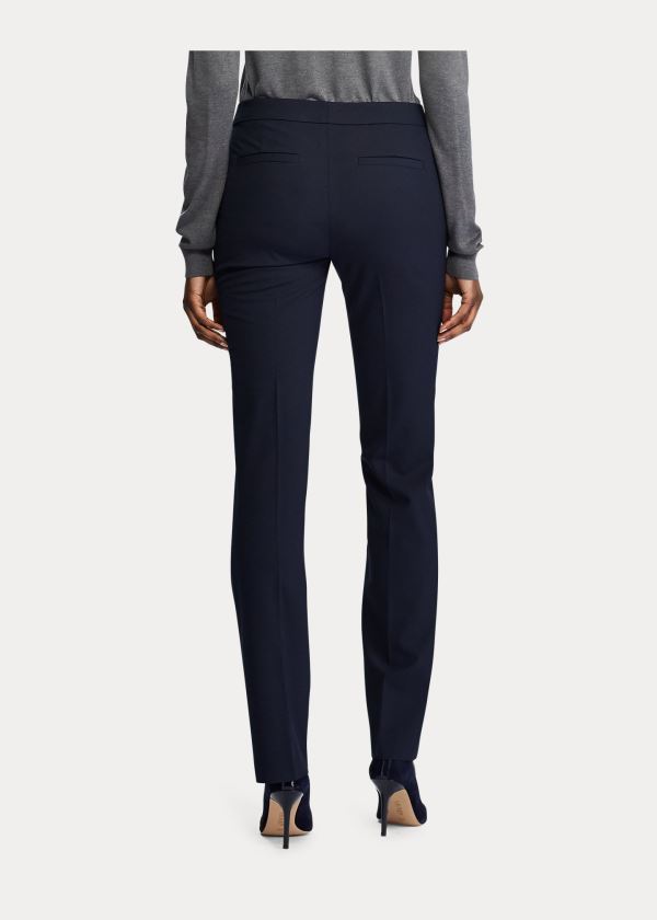 Ralph Lauren Straight-Leg Pant Tmavě Blankyt | vfcYWCe2