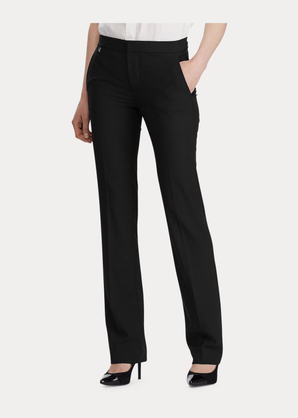 Ralph Lauren Straight-Leg Pant Černé | KHodwr8Y