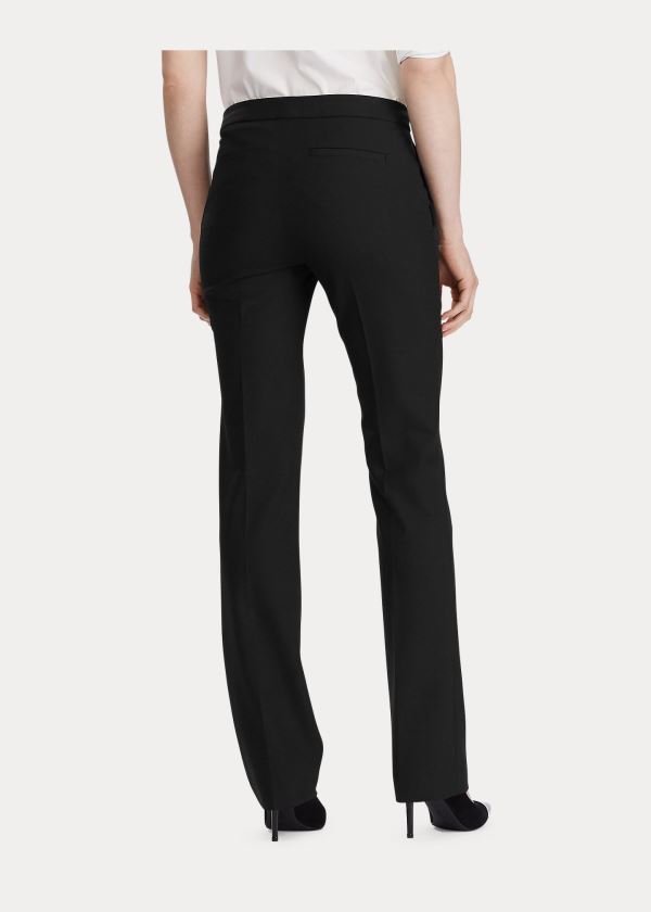 Ralph Lauren Straight-Leg Pant Černé | KHodwr8Y