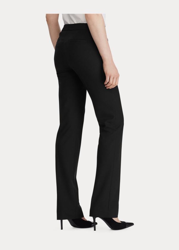 Ralph Lauren Straight-Leg Pant Černé | KHodwr8Y