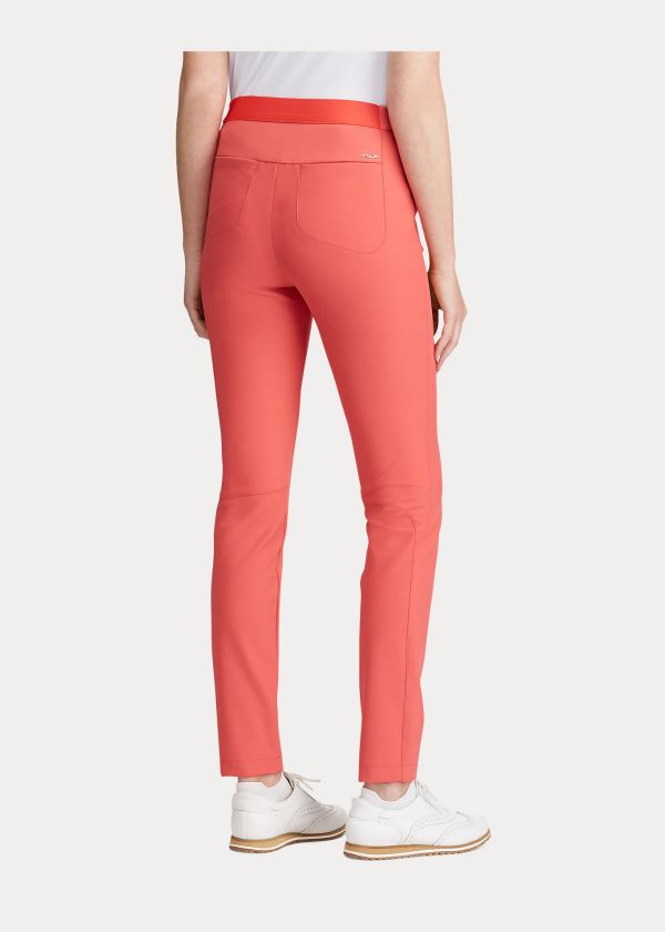 Ralph Lauren Stretch Atletické Golfové Pant Červené | KUSOYMZI