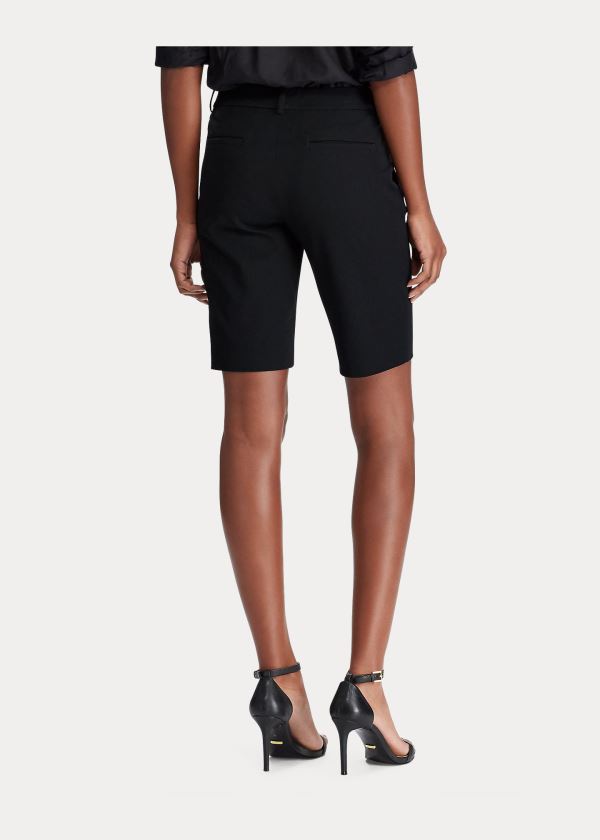 Ralph Lauren Stretch Bavlněné Krátké Černé | 95AEmzLw