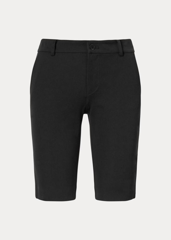 Ralph Lauren Stretch Bavlněné Krátké Černé | 95AEmzLw