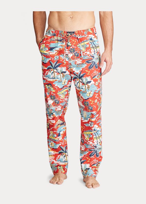 Ralph Lauren Stretch Bavlněné Pajama Pant Viacfarebný | 51rkyC66