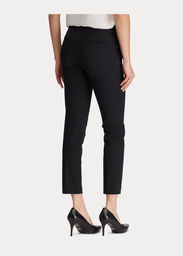 Ralph Lauren Stretch Bavlněné Pant Černé | kXfFCPyH