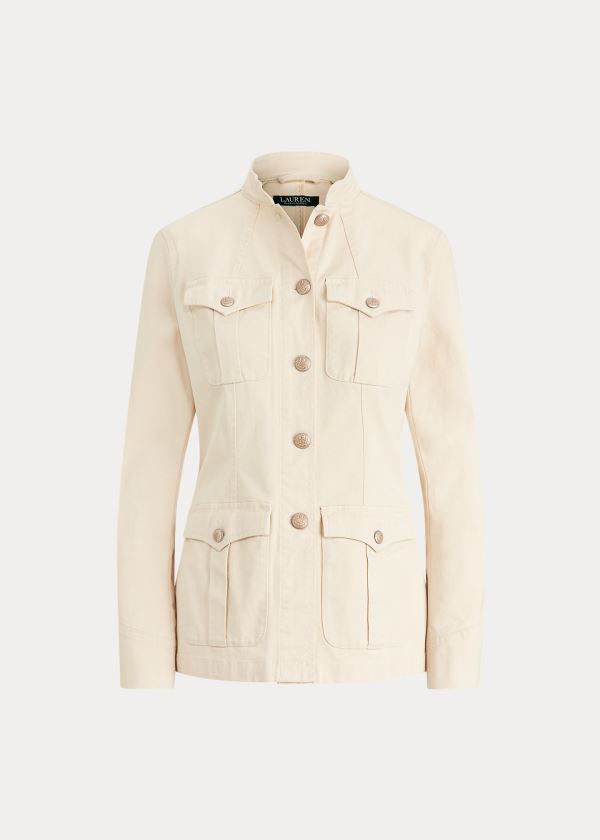 Ralph Lauren Stretch-Bavlněné Platene Jacket Béžový | ccQxXzFu