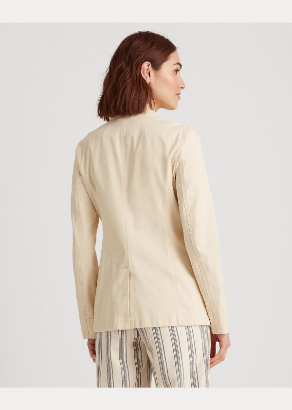 Ralph Lauren Stretch-Bavlněné Platene Jacket Béžový | ccQxXzFu