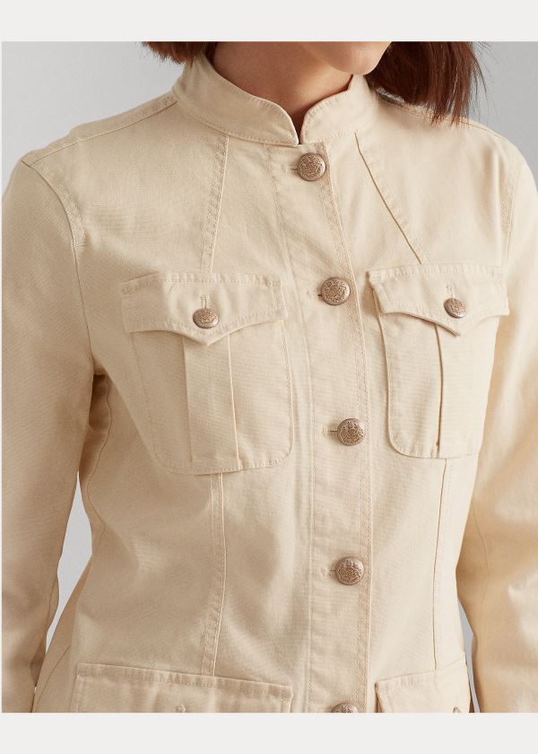 Ralph Lauren Stretch-Bavlněné Platene Jacket Béžový | ccQxXzFu
