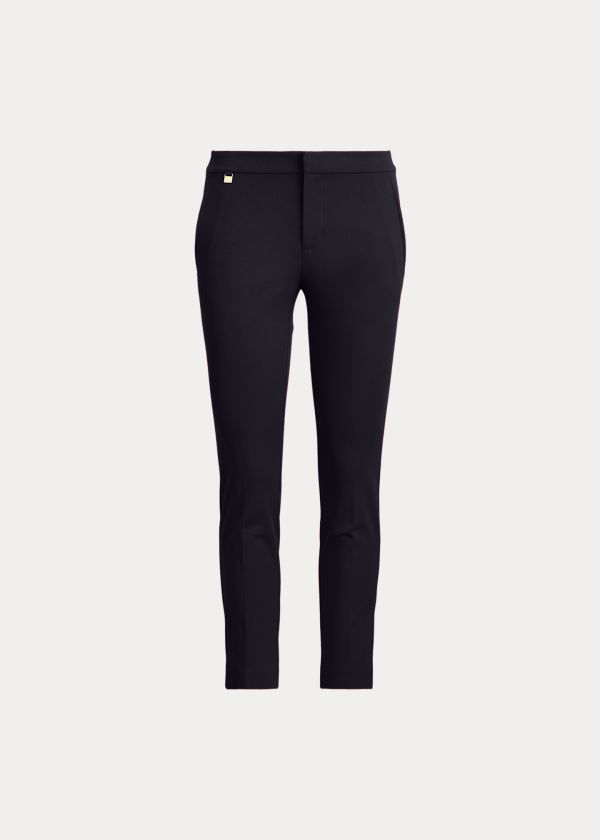 Ralph Lauren Stretch Bavlněné Skinny Pant Tmavě Blankyt | olzW5Rj8