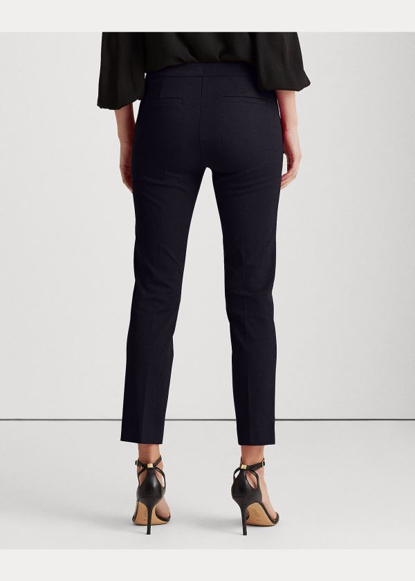 Ralph Lauren Stretch Bavlněné Skinny Pant Tmavě Blankyt | olzW5Rj8