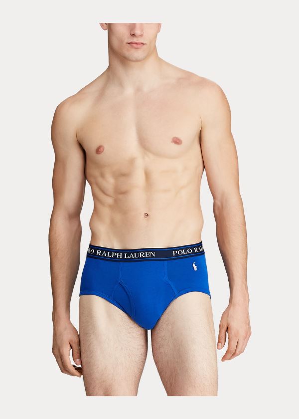 Ralph Lauren Stretch Brief 4-Pack Blankyt | PQtrIxD2