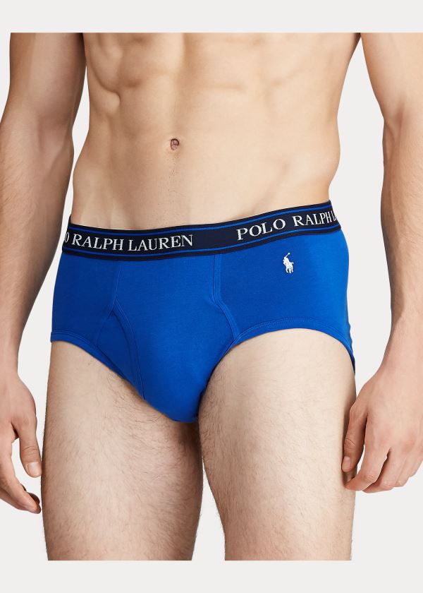 Ralph Lauren Stretch Brief 4-Pack Blankyt | PQtrIxD2