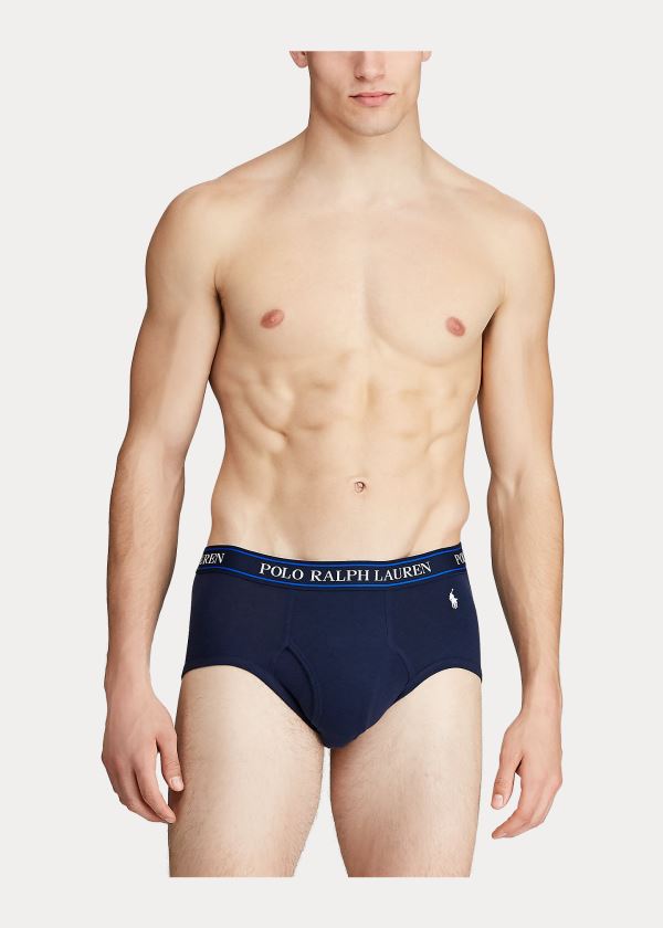 Ralph Lauren Stretch Brief 4-Pack Blankyt | PQtrIxD2