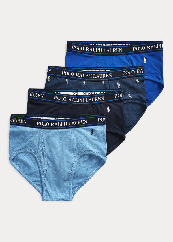Ralph Lauren Stretch Brief 4-Pack Blankyt | PQtrIxD2
