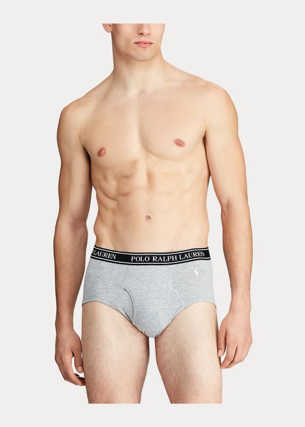 Ralph Lauren Stretch Brief 4-Pack Černé | mYkVnwWh