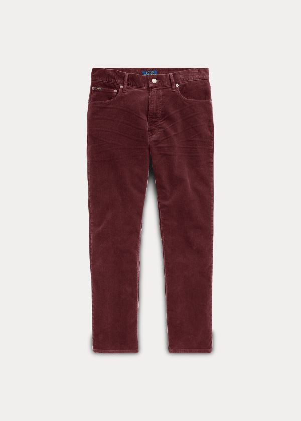 Ralph Lauren Stretch Classic Corduroy Pant Vínové | 9aqaPqHV