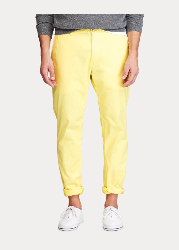 Ralph Lauren Stretch Classic Fit Chino Pant Žluté | dCGnbhlX