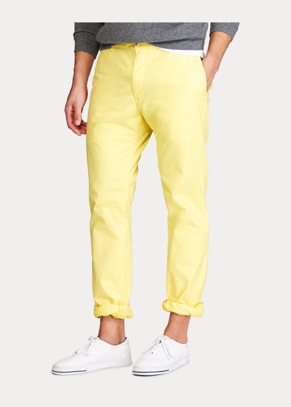 Ralph Lauren Stretch Classic Fit Chino Pant Žluté | dCGnbhlX
