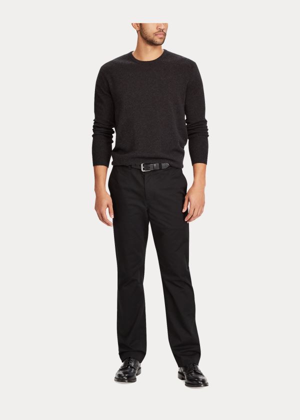 Ralph Lauren Stretch Classic Fit Chino Černé | H3sqhU59