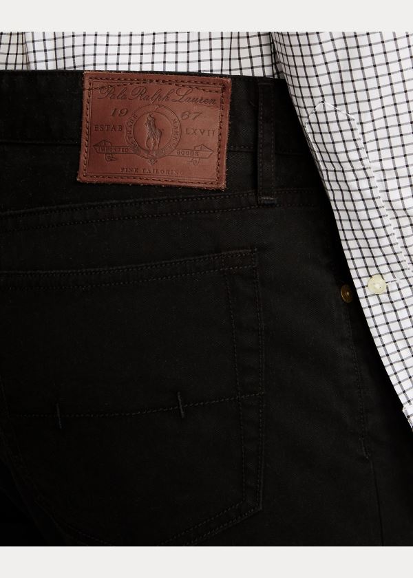 Ralph Lauren Stretch Classic Fit Chino Černé | H3sqhU59