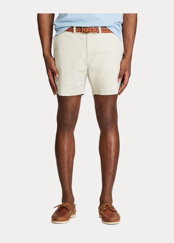 Ralph Lauren Stretch Classic Fit Krátké Béžový | 0MHtw8N6