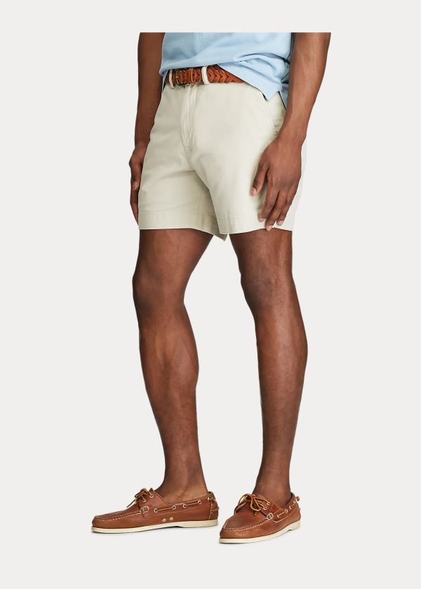 Ralph Lauren Stretch Classic Fit Krátké Béžový | 0MHtw8N6