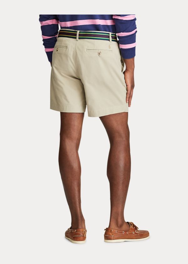 Ralph Lauren Stretch Classic Fit Krátké Hnědožlutý | 33s7JmW3