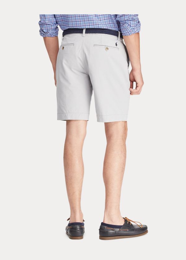 Ralph Lauren Stretch Classic Fit Krátké Šedé | B5YOOsVK