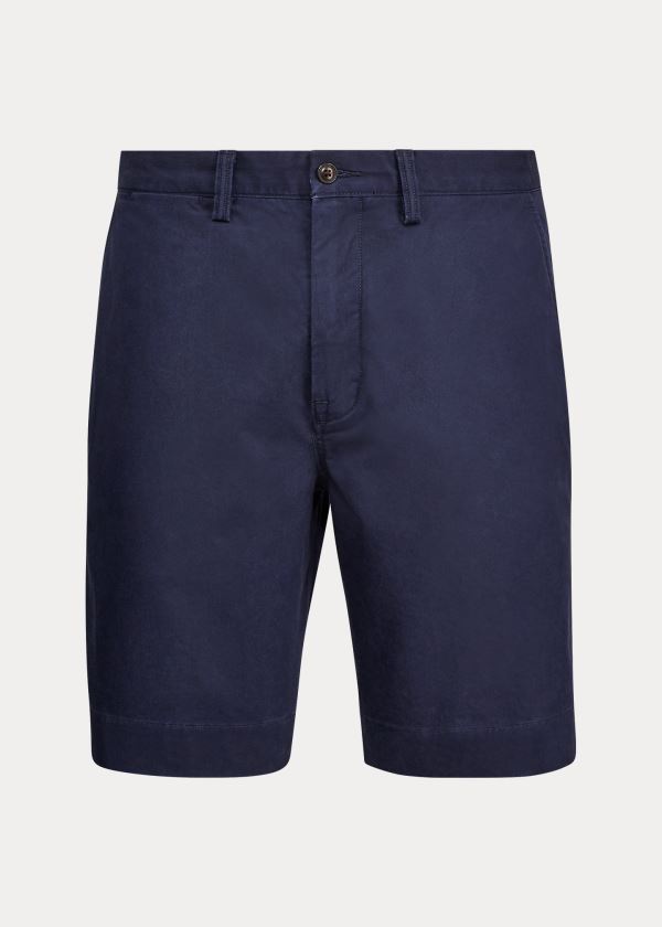 Ralph Lauren Stretch Classic Fit Krátké Tmavě Blankyt | EqtPJybk
