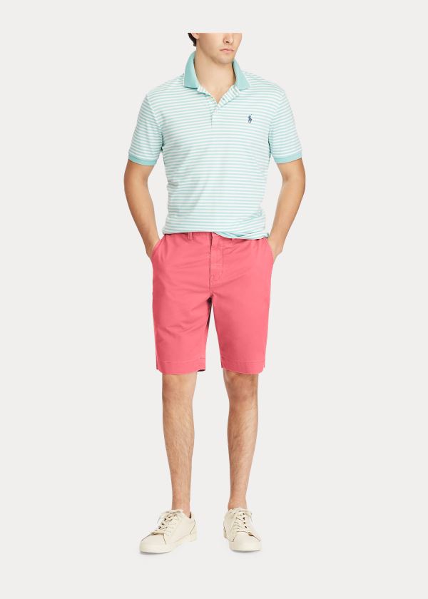 Ralph Lauren Stretch Classic Fit Krátké Červené | MEpxl1dY