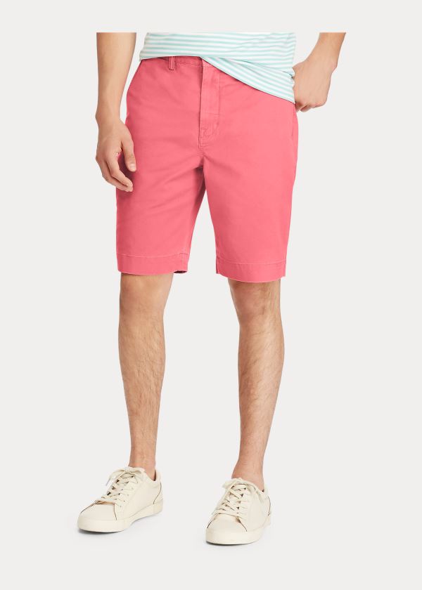 Ralph Lauren Stretch Classic Fit Krátké Červené | MEpxl1dY