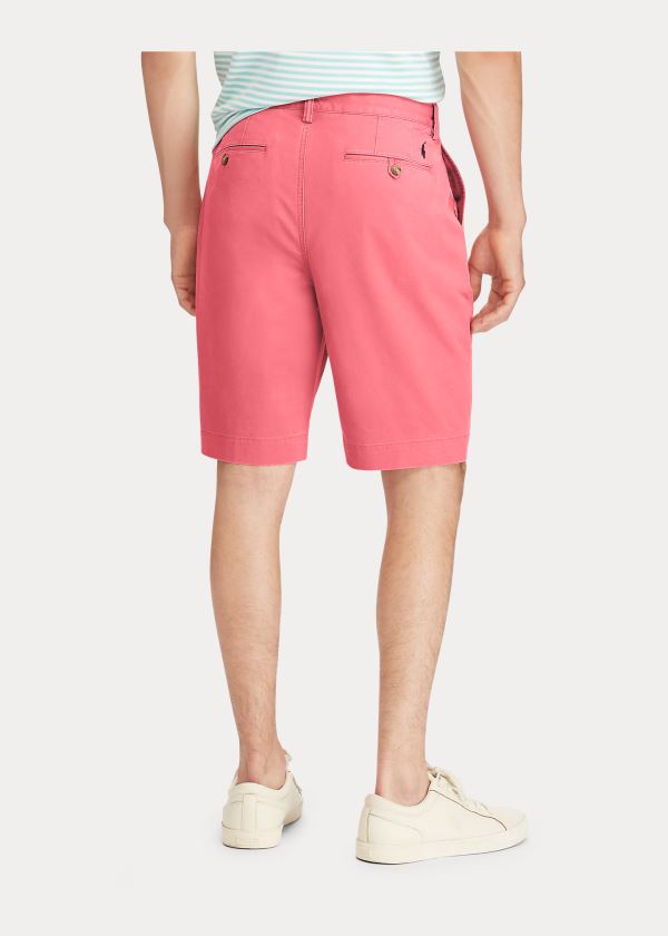 Ralph Lauren Stretch Classic Fit Krátké Červené | MEpxl1dY