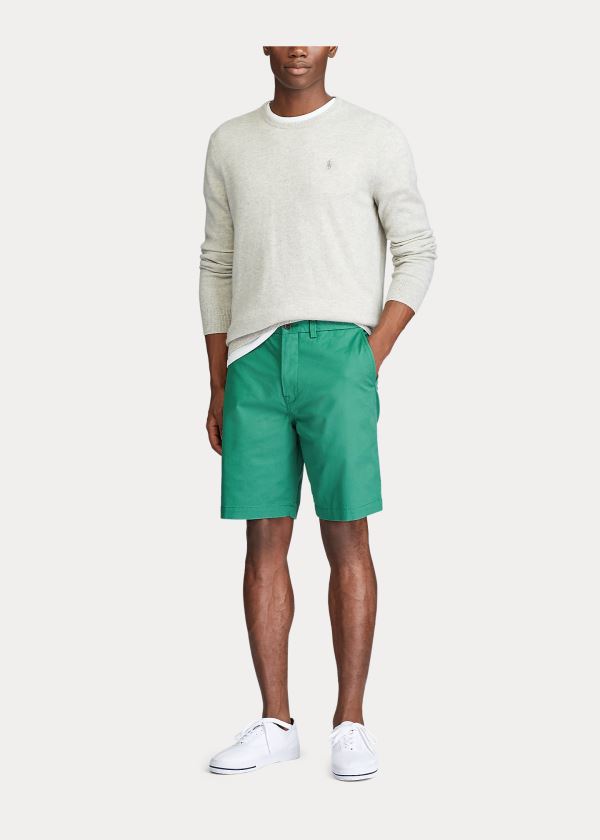 Ralph Lauren Stretch Classic Fit Krátké Zelene | SswOZT3g